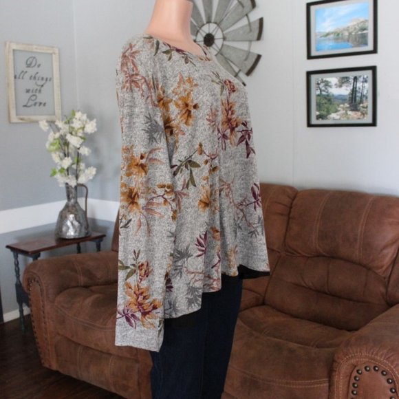 NWT Bobeau Bow Back Detail Knit Top 3X - Picture 4 of 8